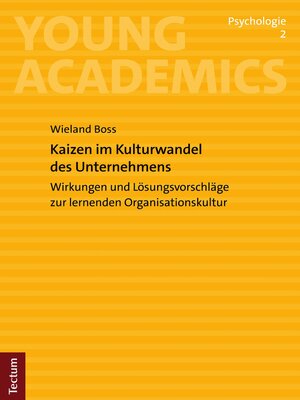 cover image of Kaizen im Kulturwandel des Unternehmens